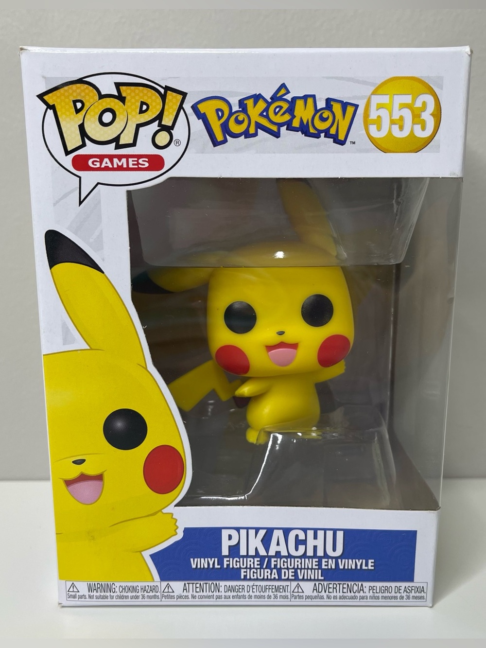 Funko Pop! Vinyl Figure: Pokemon Pikachu #553